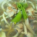 はるきみそ's cooksnap of when they made まいたけと鶏肉のあったかうどん.
