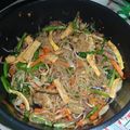 besitos's cooksnap of when they made 韓国料理　具沢山チャプチェ.