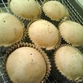 pieman18's cooksnap of when they made ミルクティーマフィン.