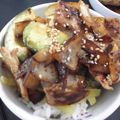 いいきみえ's cooksnap of when they made ランチに！アボカド豚ごはん.