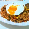toi's cooksnap of when they made 残りごはんで♥メキシカンピラフ風.