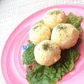 みゆず♡'s cooksnap of when they made チーズdeタルタル？！コク旨おにぎり♫.
