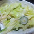 綾花☆変わりました☆'s cooksnap of when they made 春のごちそうコールスローサラダ.