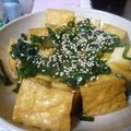 K/S's cooksnap of when they made 麻婆☆厚揚げ.