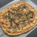 赤い電話's cooksnap of when they made 簡単☆絶品!しらす明太子ピザ.