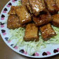 ひなちむmama's cooksnap of when they made 生揚げの生姜焼き.