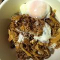 mirin178's cooksnap of when they made きのこ入り牛丼.
