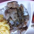 ようぴっくる's cooksnap of when they made カフェめし風？バルサミコチキンの親子丼！.