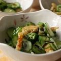 Risoa 51's cooksnap of when they made きゅうりオクラ油揚げの塩こんぶ酢の物.