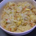 くろねこ＾＾'s cooksnap of when they made キレイ色♪3色焼き飯.