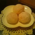 Ｕ－ｋｏ's cooksnap of when they made クリームいちご大福★あんこ苦手な方に♪.