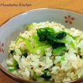 haruassy's cooksnap of when they made 三つ葉ご飯.