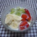 kemeta's cooksnap of when they made 朝食に☆ミルキーなフルーツヨーグルト.