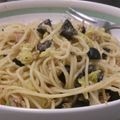 ☆ちびたママ☆'s cooksnap of when they made ツナキャベツとオリーブＷガーリックパスタ.