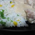 nyamonyamo's cooksnap of when they made チキンのミルク煮.