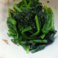 かぴーな's cooksnap of when they made 困った時のもう一品☆ほうれん草の胡麻和え.