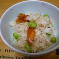 ショコラ1213's cooksnap of when they made トマトの炊き込みご飯.