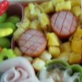 きゃらめろ's cooksnap of when they made お弁当に♪♡ウィンナーでひまわり♡.