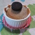 mishira's cooksnap of when they made ★クッキークリームマフィン★.