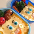 BooneHal's cooksnap of when they made キャラ弁☆スポンジボブ.