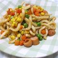 さったんママ's cooksnap of when they made ひとりで食べれるもん！お子様焼きうどん♪.