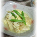 ＴＯＭＯＷＡＴ's cooksnap of when they made たけのこの柔らか卵とじ.