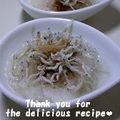 プンプン庵's cooksnap of when they made 大根おろし～しらすかけ～.