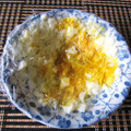 lith's cooksnap of when they made 裏技☆時短たまごの潰し方.