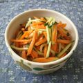 ゆかちゃん。's cooksnap of when they made 千切りにんじんの酢漬け.