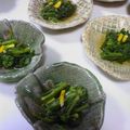 はっぴーはりぼ's cooksnap of when they made ゆず香る☆春菊のおひたし.
