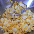 dorafan's cooksnap of when they made ゆで卵を簡単につぶす・離乳食フォークで☆.