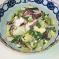 paradaisu's cooksnap of when they made 蛸とわけぎのぬた和え.