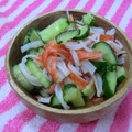 るらちゃん's cooksnap of when they made 簡単すぎる！！きゅうりとカニかま和え.