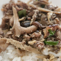 244ソメイヨシノ's cooksnap of when they made 簡単★牛コマで柳川風卵とじ丼.