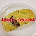 papikun's cooksnap of when they made 簡単！③ステップで完成～和風オムライス～.