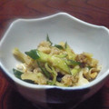 みきんたちゃん's cooksnap of when they made たけのこときゅうりで☆くるみ味噌和え.
