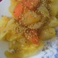 hika＊＊'s cooksnap of when they made じゃがいも・にんじんの味噌和え.