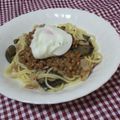pinkbeans's cooksnap of when they made バター納豆パスタ。.