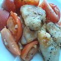 oBsession's cooksnap of when they made 白身魚イタリア風.