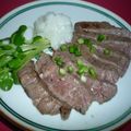 Jock's cooksnap of when they made 牛のたたき.