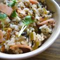 mcc5646's cooksnap of when they made ヘルシー！高菜の炒飯風混ぜご飯！.