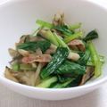 ＊まめゴマ＊'s cooksnap of when they made 小松菜とまいたけの味噌バター炒め*おかず.