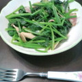 Dr．ネコアルク's cooksnap of when they made ほうれん草ときのこのバターソテー.