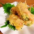 春小町's cooksnap of when they made 夏の串揚げ☆鶏肉のしそチーズ巻き.