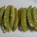 Mike929's cooksnap of when they made スナップえんどうのマスタードマリネ.