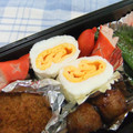 びんび❤'s cooksnap of when they made お弁当に☆目玉焼き風卵焼き.