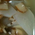 hisae3's cooksnap of when they made 蕪と筍の煮物☆鶏ひき肉のあんかけ.