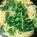 かぴーな's cooksnap of when they made 納豆にらぱすた.