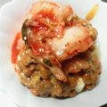 かぴーな's cooksnap of when they made 豆腐 on キムチ納豆.