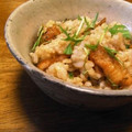 真さん's cooksnap of when they made ✿鶏皮と青菜の混ぜご飯✿.